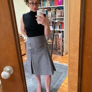 Vintage Salvatore Ferragamo Midi Skirt